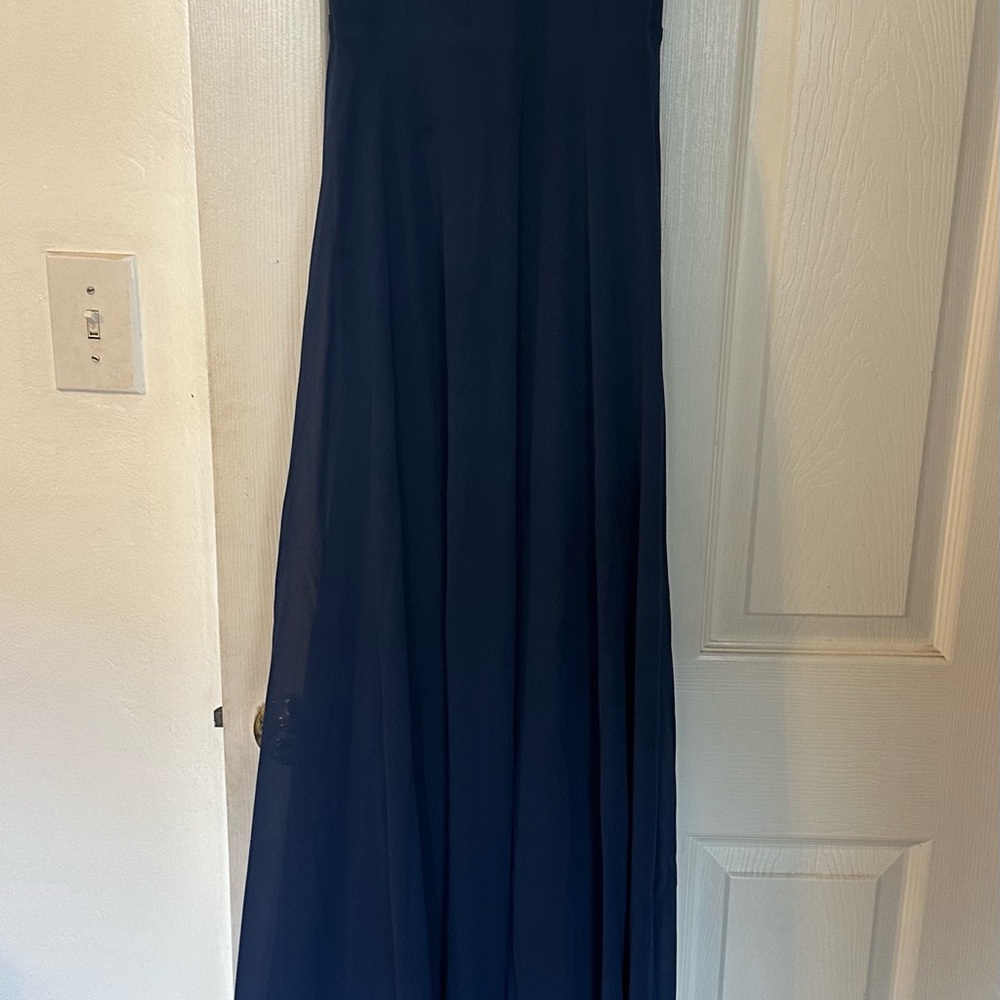 Lulu's Midnight Blue Maxi Dress